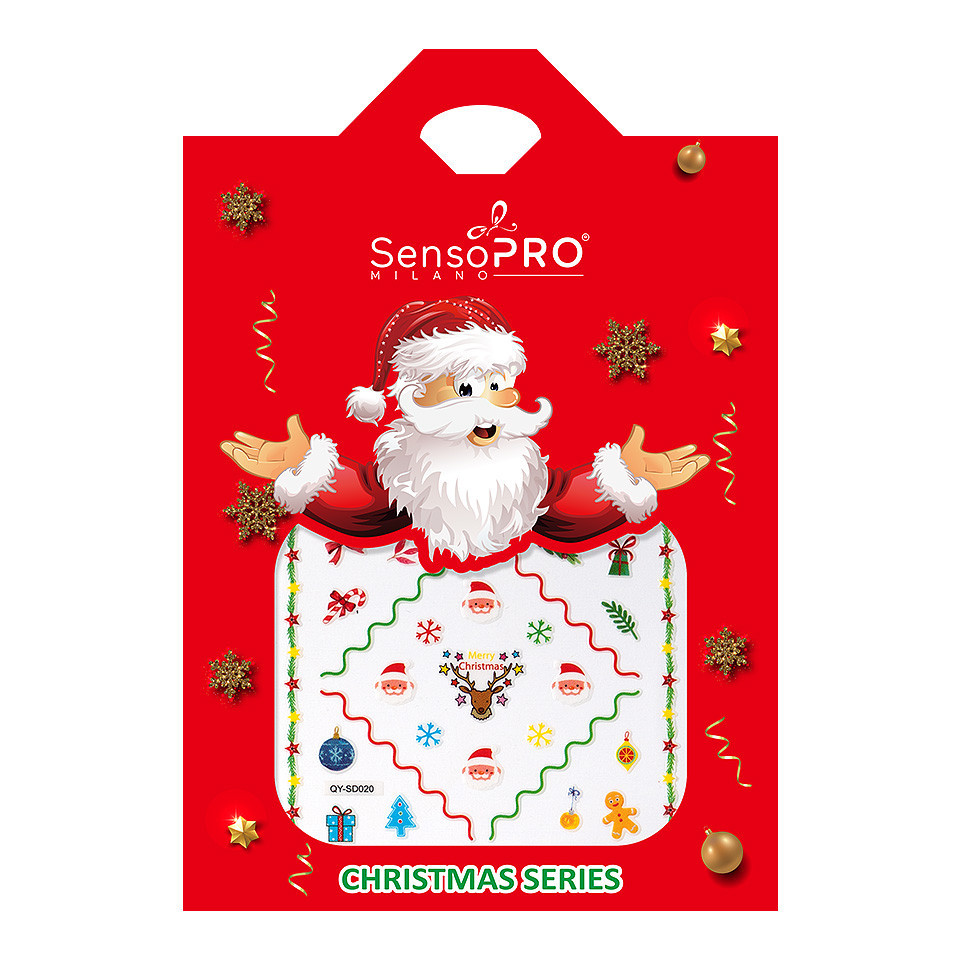 Abtibild Unghii SensoPRO Milano Christmas Wonderland Edition, QY-SD020 - 1 | YEO