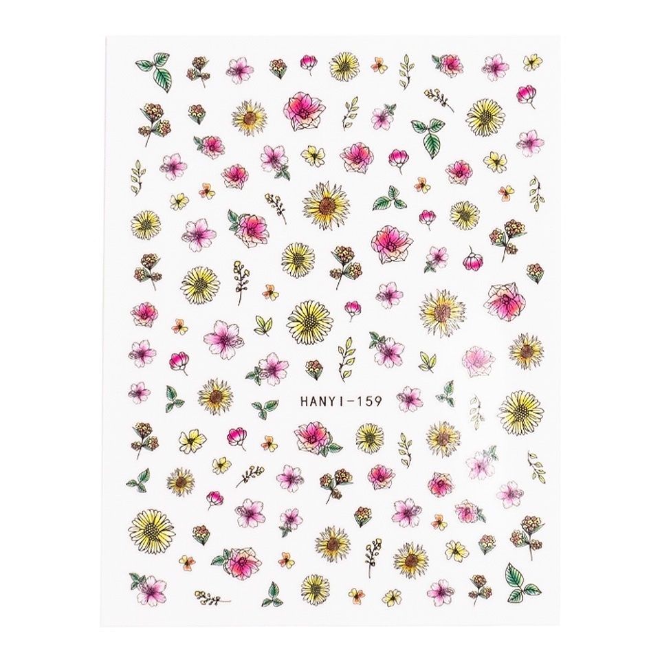 Abtibild Unghii SensoPRO Milano - Spring Blooms - 1 | YEO