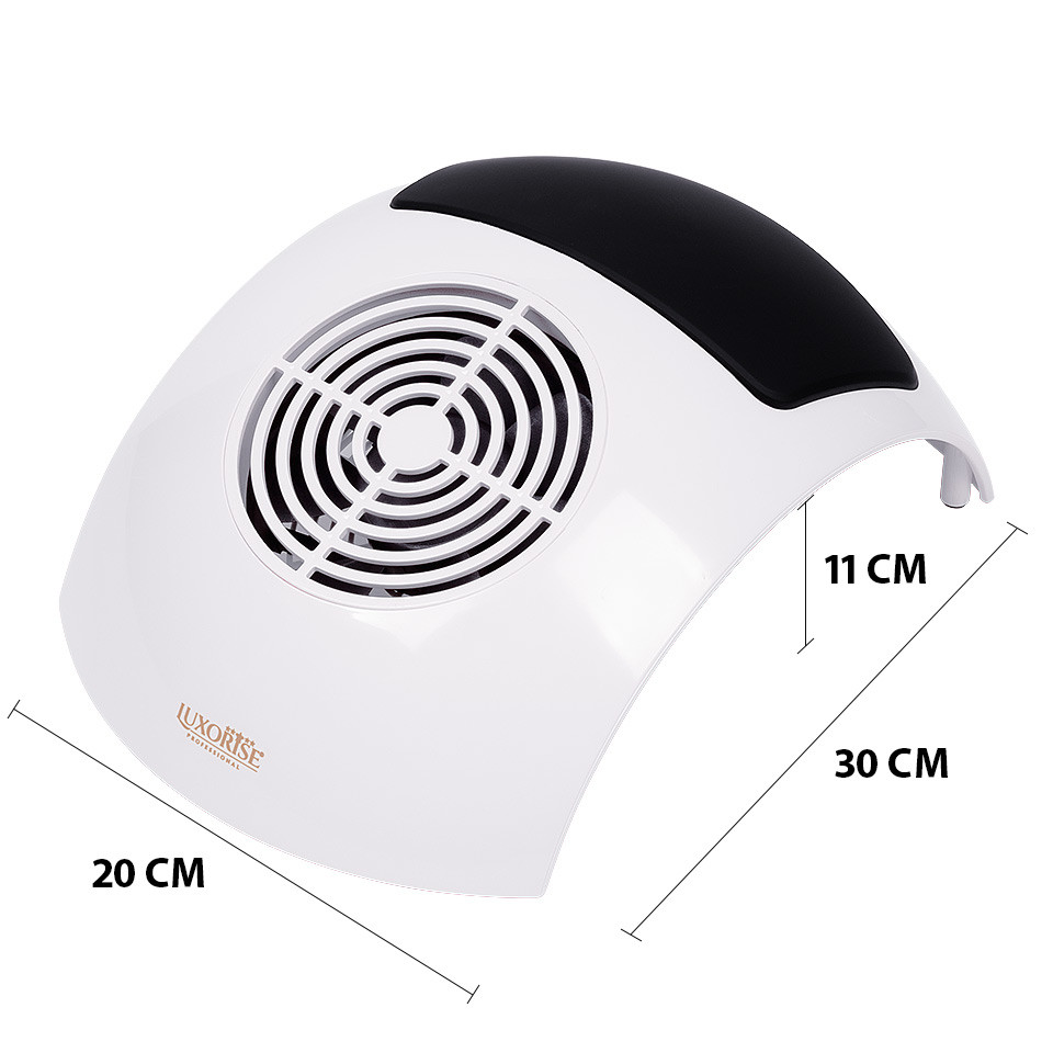 Aspirator Praf Unghii Vortex Elite 80W - LUXORISE , Alb LUXORISE