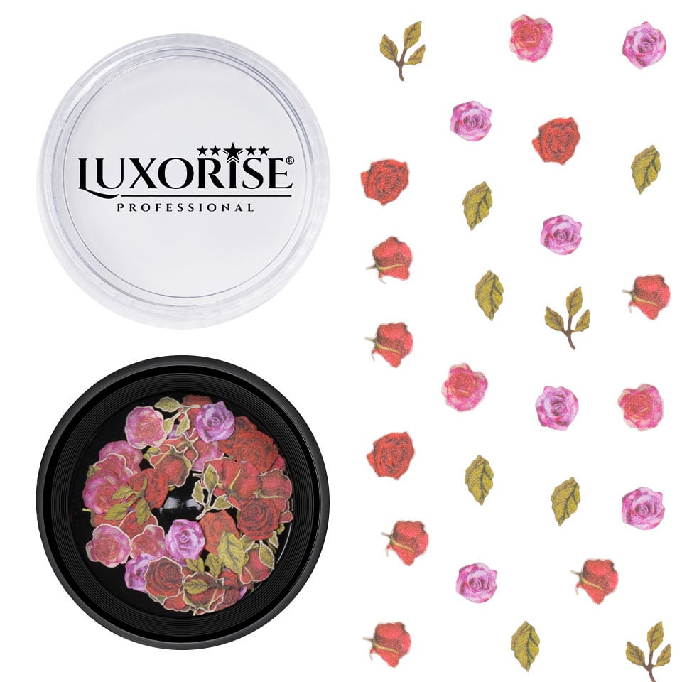 Decoratiune Unghii Nail Art LUXORISE, Send me Roses - 1 | YEO