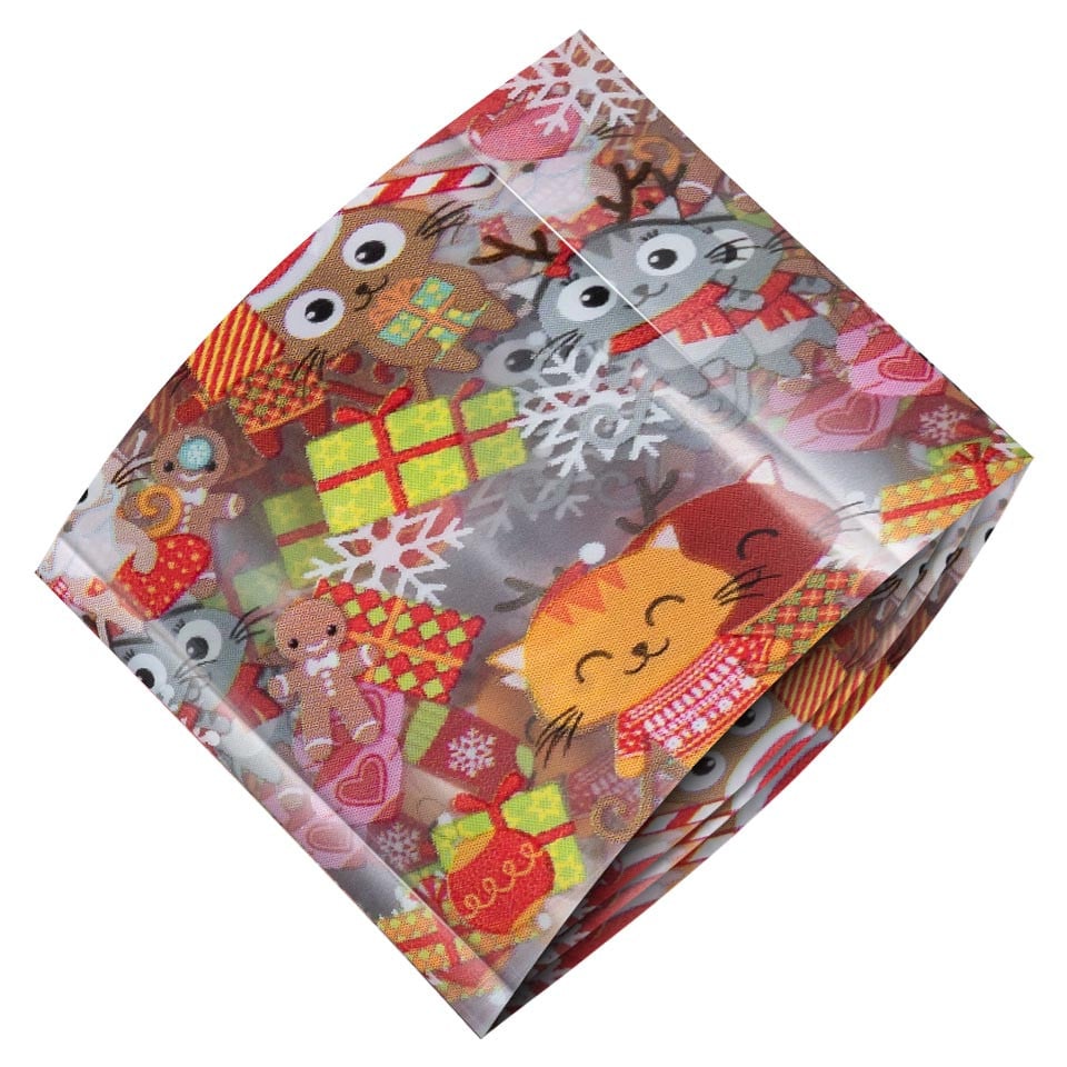 Folie de Transfer Unghii LUXORISE, Christmas Owl - 1 | YEO