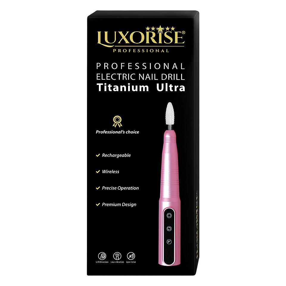 Freza Unghii Portabila Titanium Ultra - LUXORISE, Gold - 1 | YEO