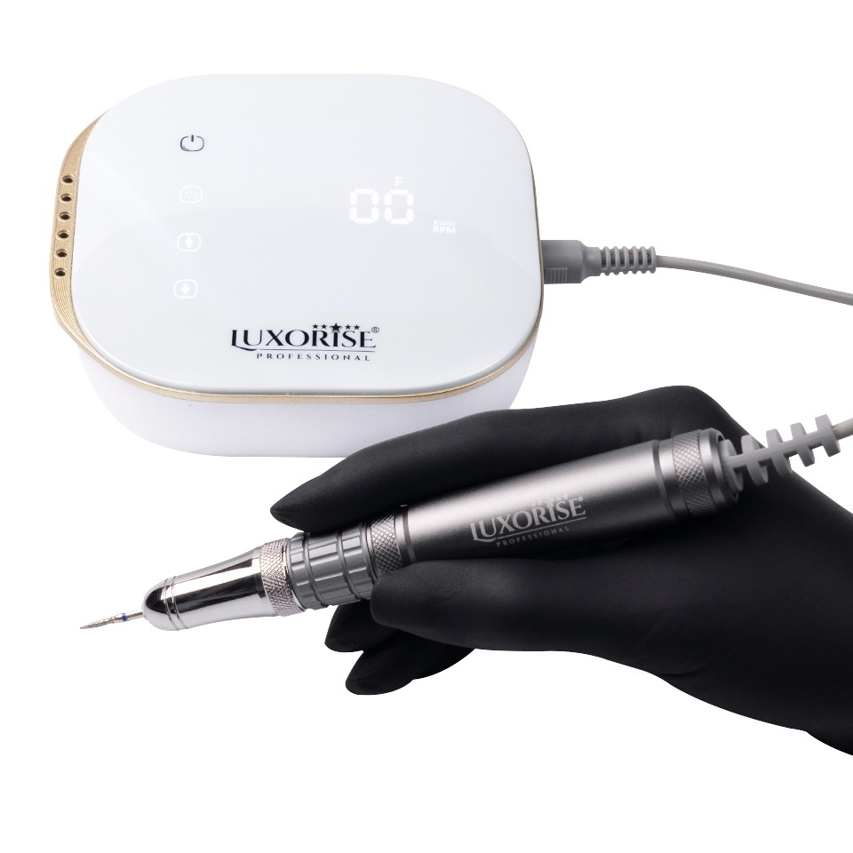 Freza Unghii Profesionala Brushless NailRevolution PRO - LUXORISE 35.000 RPM, White - 3 | YEO