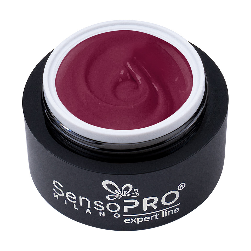 Gel Colorat UV SensoPRO Milano Expert Line - Deep Scarlet 5ml - 2 | YEO