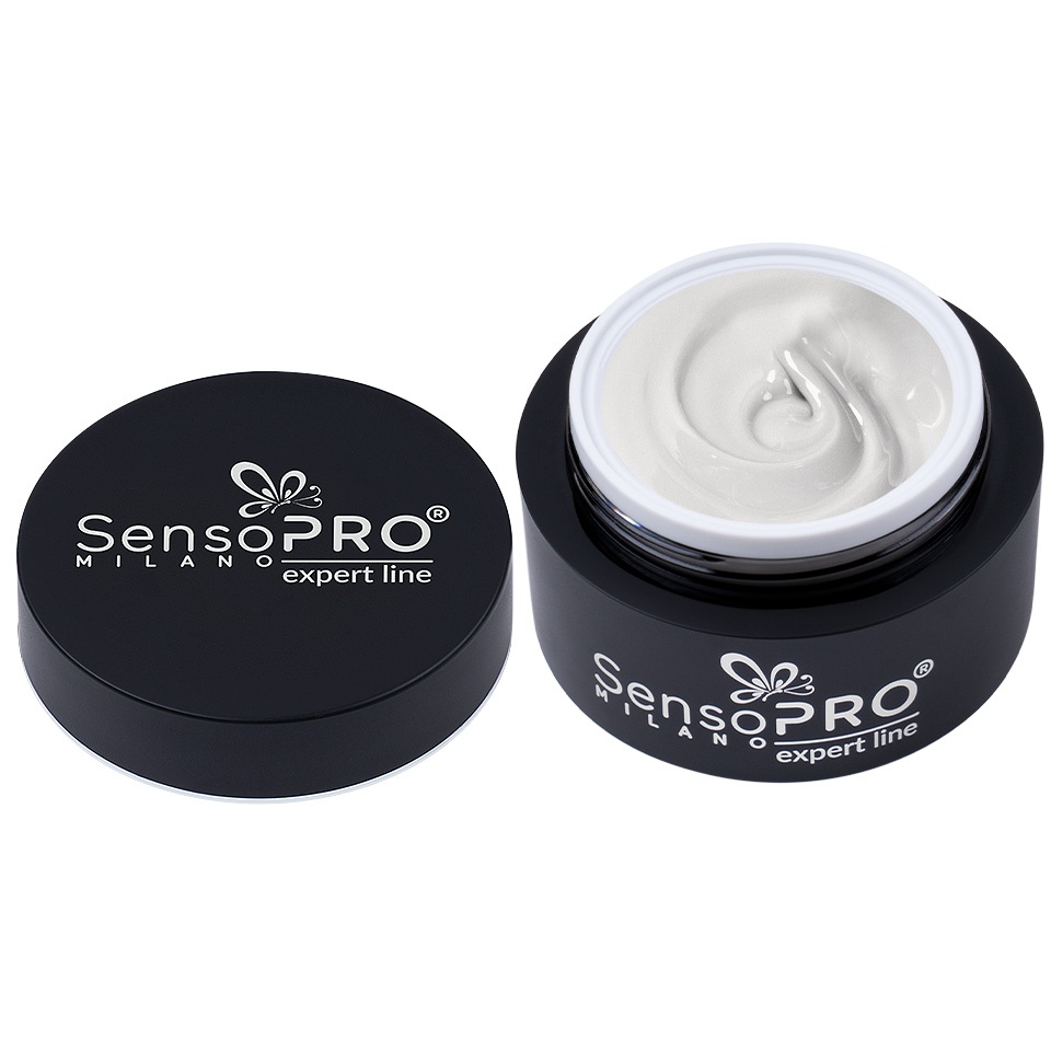 Gel Colorat UV SensoPRO Milano Expert Line - Glimmering Pearl 5ml - 2 | YEO