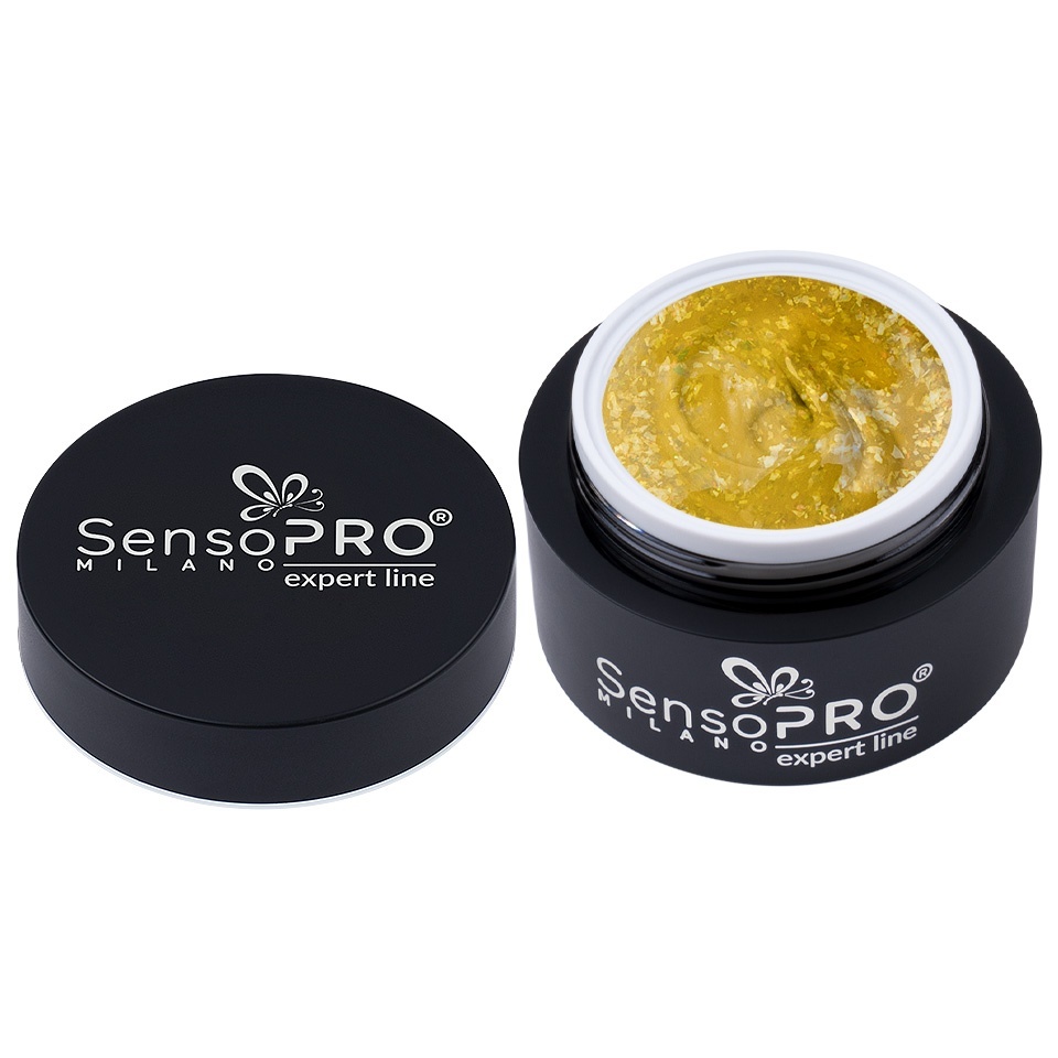 Gel Colorat UV SensoPRO Milano Expert Line - Lemon Spark 5ml - 1 | YEO