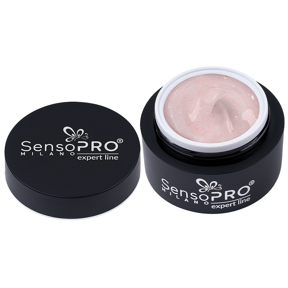 Gel Constructie Unghii Expert Line SensoPRO Milano - Delicate Peach 15ml - 1 | YEO