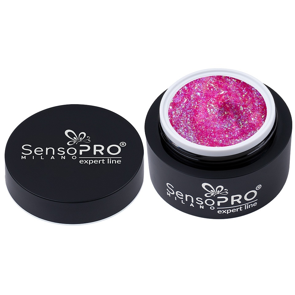 Gel Constructie Unghii Expert Line SensoPRO Milano - Sparkling Cocktail 15ml - 1 | YEO