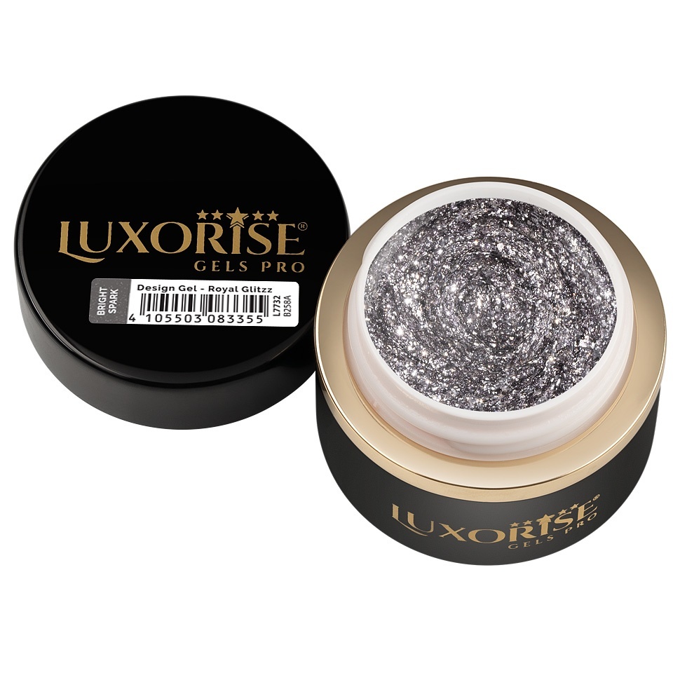 Gel Design 3D LUXORISE - Royal Glitz, Bright Spark 5ml - 1 | YEO