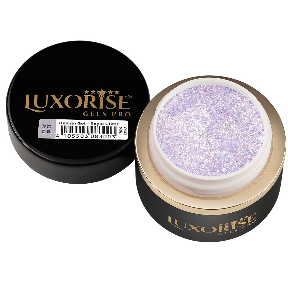 Gel Design 3D LUXORISE - Royal Glitz, Fairy Dust 5ml - 1 | YEO