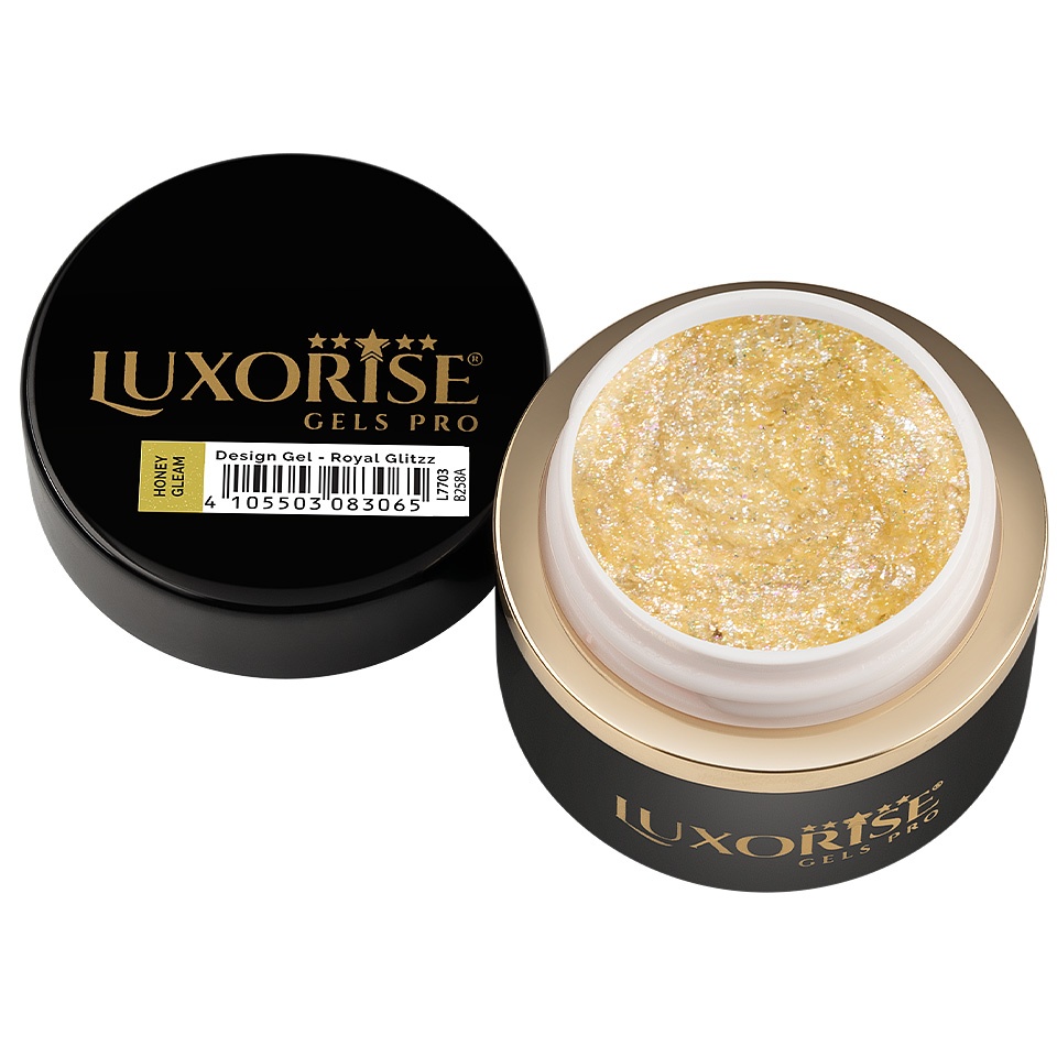 Gel Design 3D LUXORISE - Royal Glitz, Honey Gleam 5ml - 1 | YEO