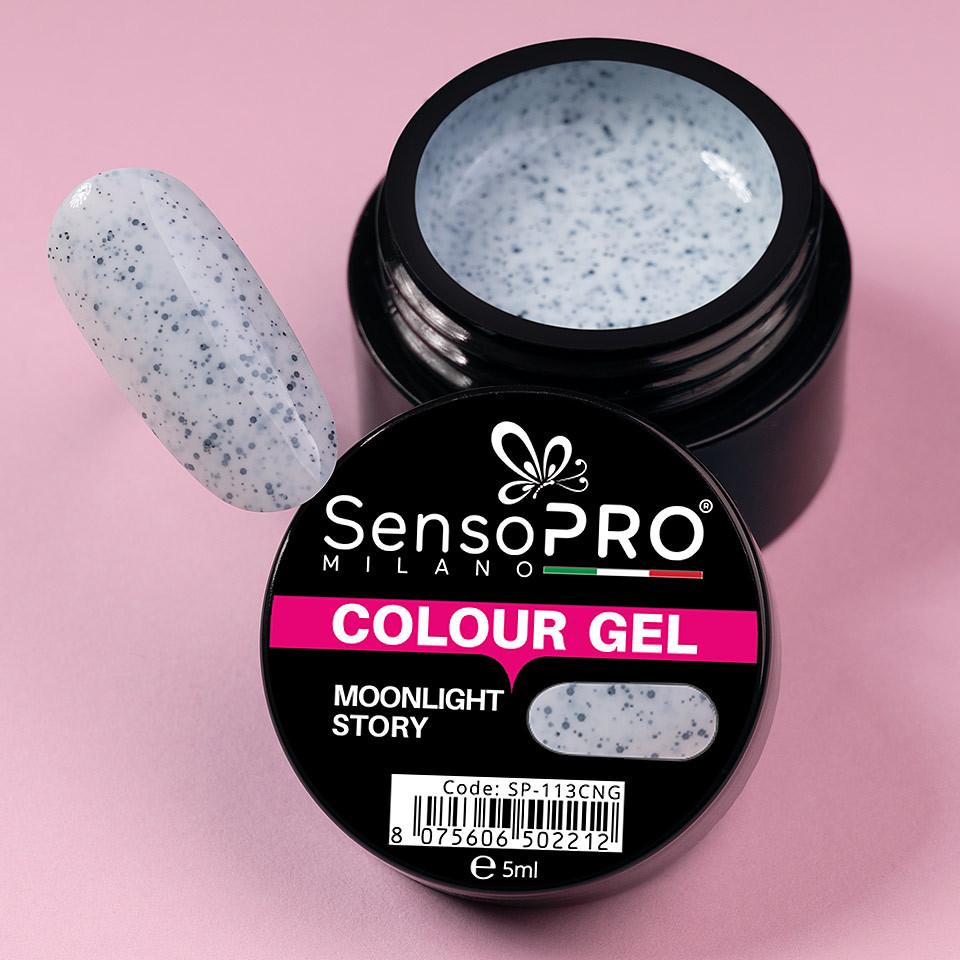 Gel UV Colorat Moonlight Story 5ml, SensoPRO Milano - 4 | YEO