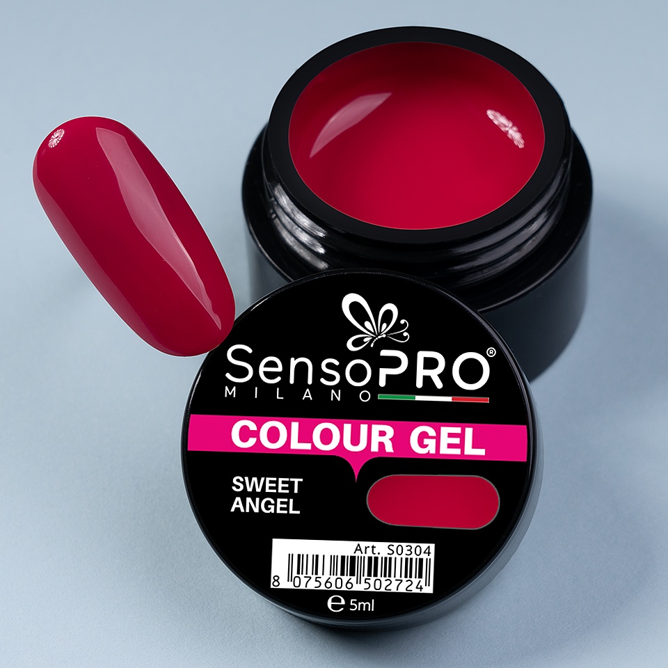 Gel UV Colorat Sweet Angel 5ml, SensoPRO Milano - 3 | YEO