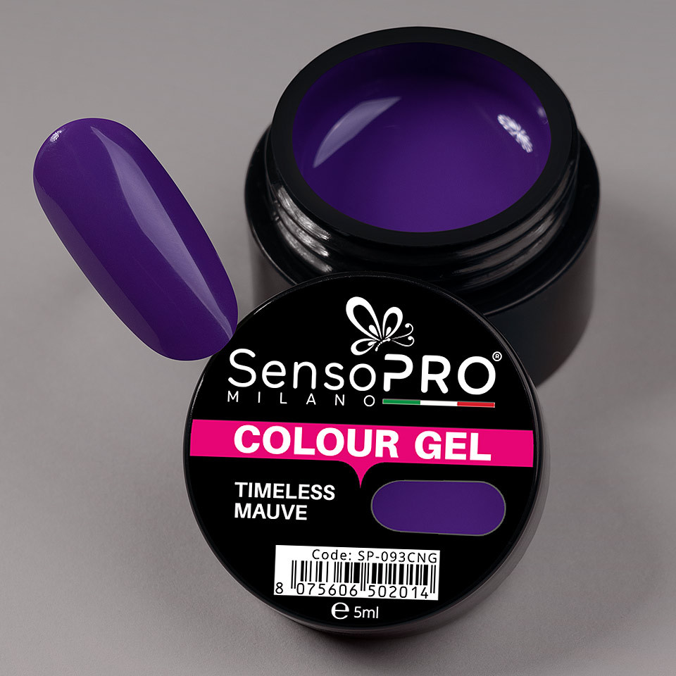 Gel UV Colorat Timeless Mauve 5ml, SensoPRO Milano - 3 | YEO