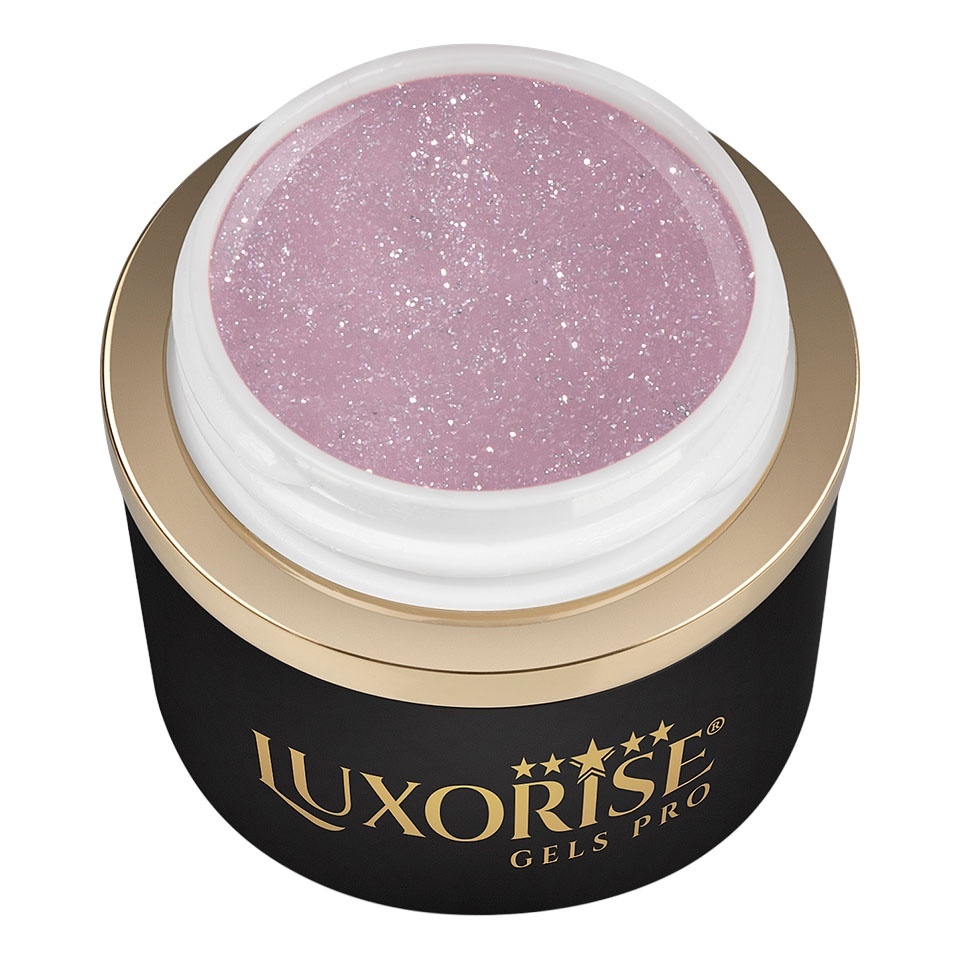 Gel UV Constructie Unghii RevoFlex Disco LUXORISE 15ml, Silk Satin