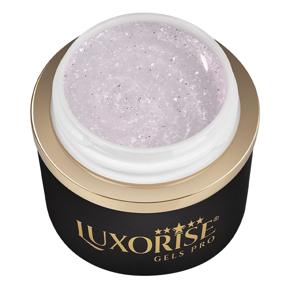 Gel UV Constructie Unghii RevoFlex LUXORISE 15ml, Twinkling Glow - 2 | YEO