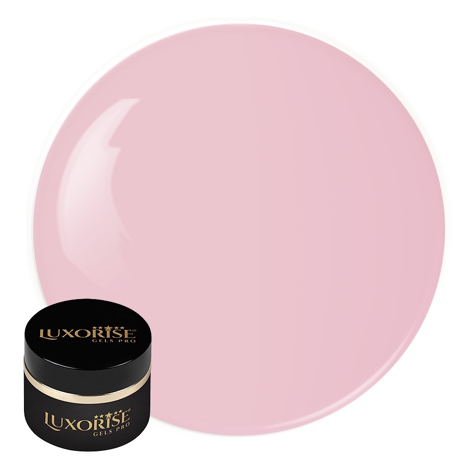 Gel UV Constructie Unghii RevoFlex LUXORISE 30ml, Baby Pink