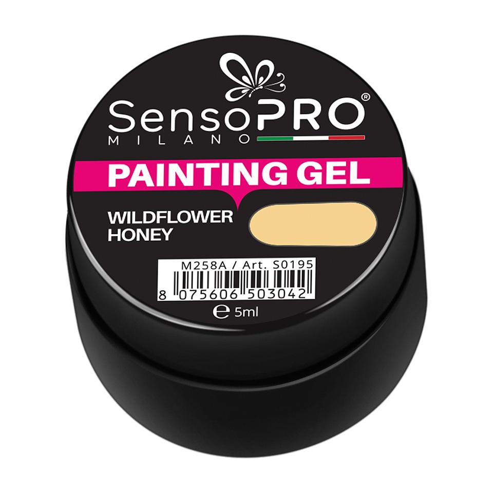 Gel UV Pictura Unghii Wildflower Honey 5ml, SensoPRO Milano - 2 | YEO