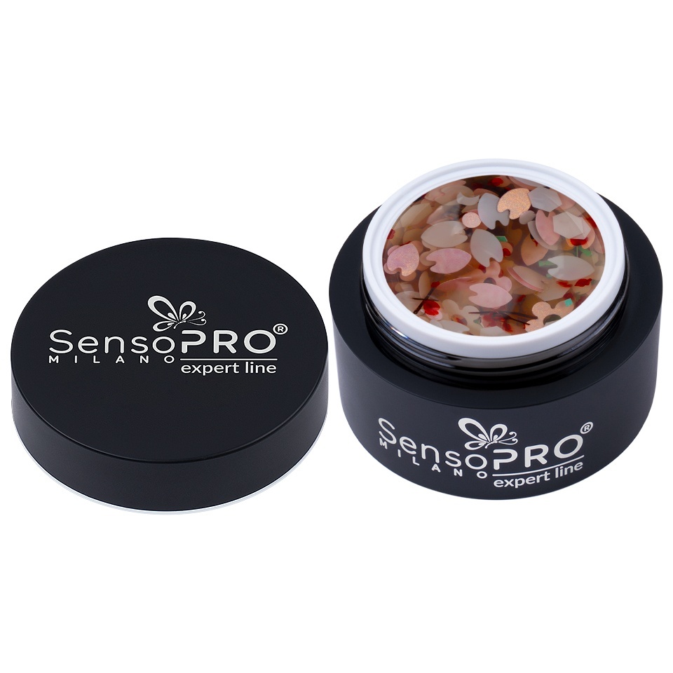 Gel UV Transparent Bloom Dream, SensoPRO Milano Expert Line - Fantasy Ballet 5ml - 3 | YEO