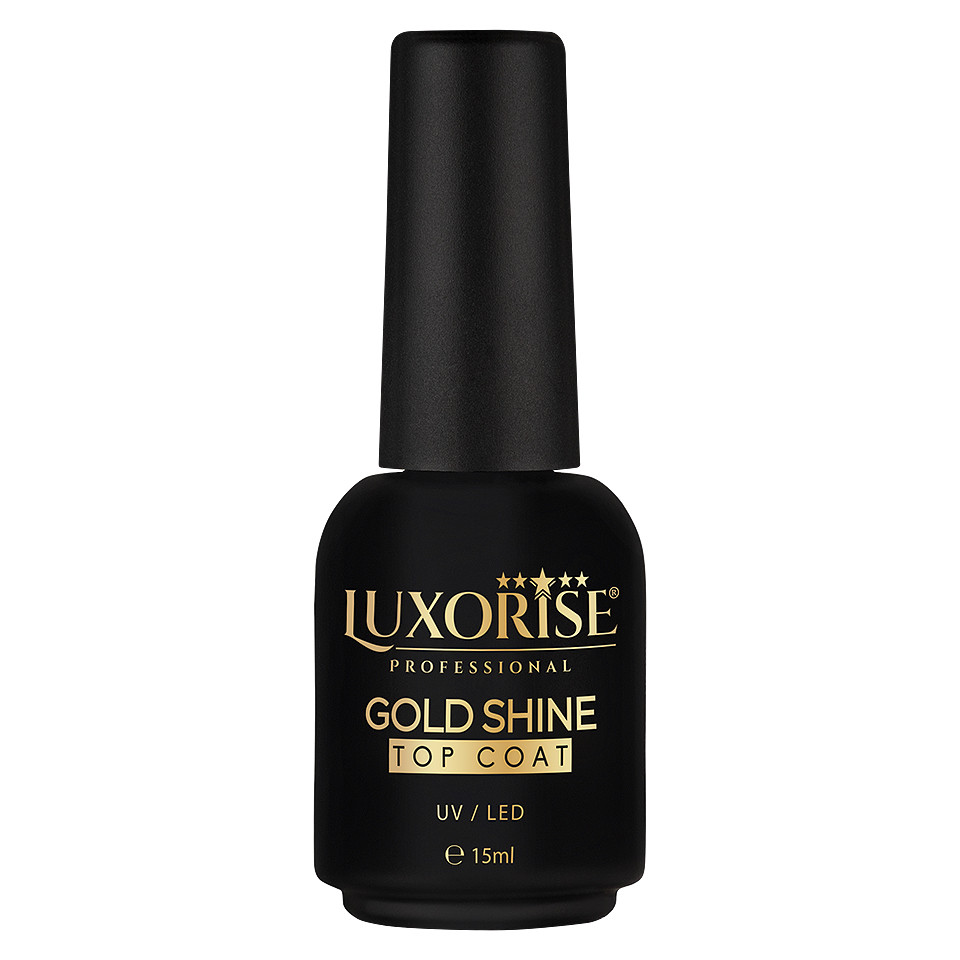 Gold Shine Top Coat LUXORISE, 15ml - 1 | YEO