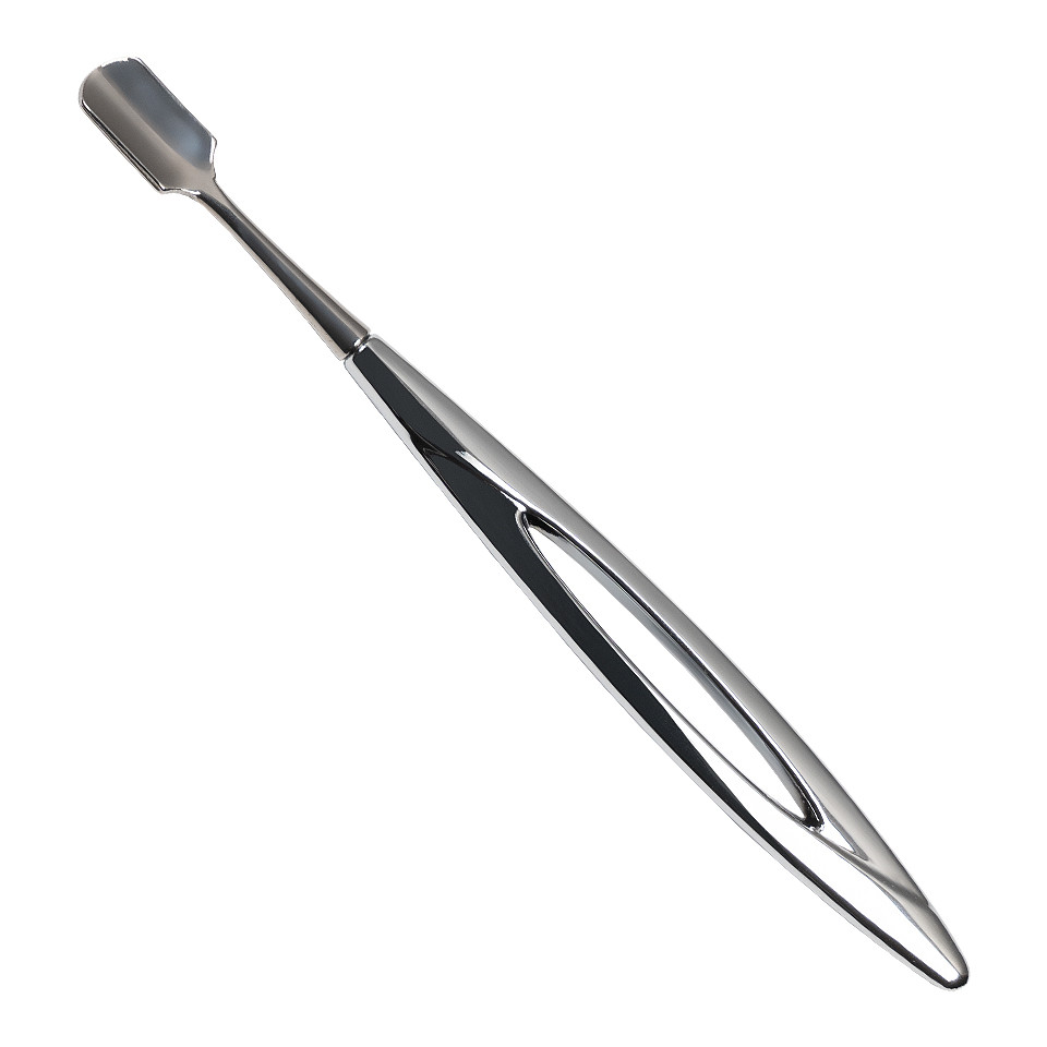 Instrument Profesional de Impins Cuticula LUXORISE, Silver #01 - 1 | YEO