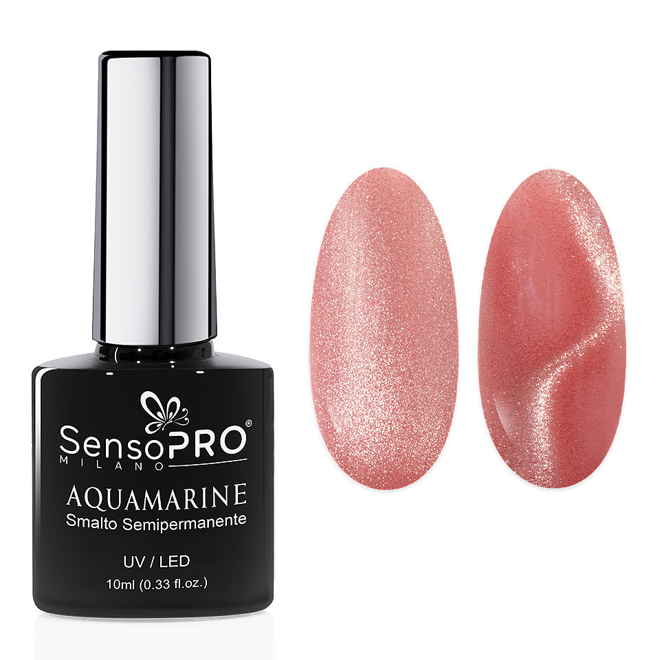 Oja Semipermanenta Aquamarine SensoPRO Milano 10ml, Aquabloom - 1 | YEO