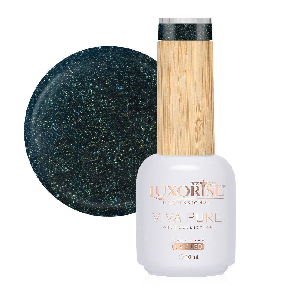 Oja Semipermanenta Hema Free Viva Pure LUXORISE - Magic Green 10ml