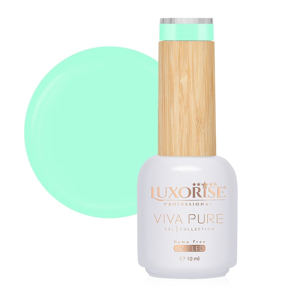 Oja Semipermanenta Hema Free Viva Pure LUXORISE - Mint Cocktail 10ml