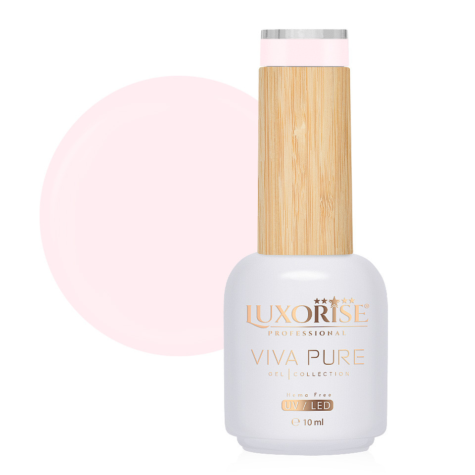 Oja Semipermanenta Hema Free Viva Pure LUXORISE - Pink Poise 10ml