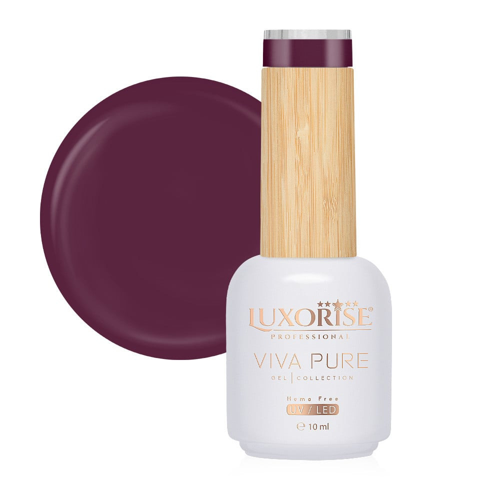 Oja Semipermanenta Hema Free Viva Pure LUXORISE - Rare Wine 10ml