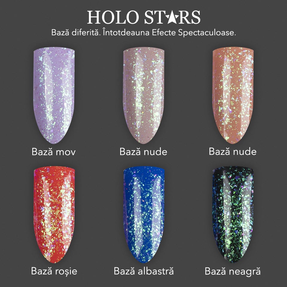 Oja Semipermanenta Holo Stars SensoPRO Milano 10ml, Astral Shine #09 - 1 | YEO