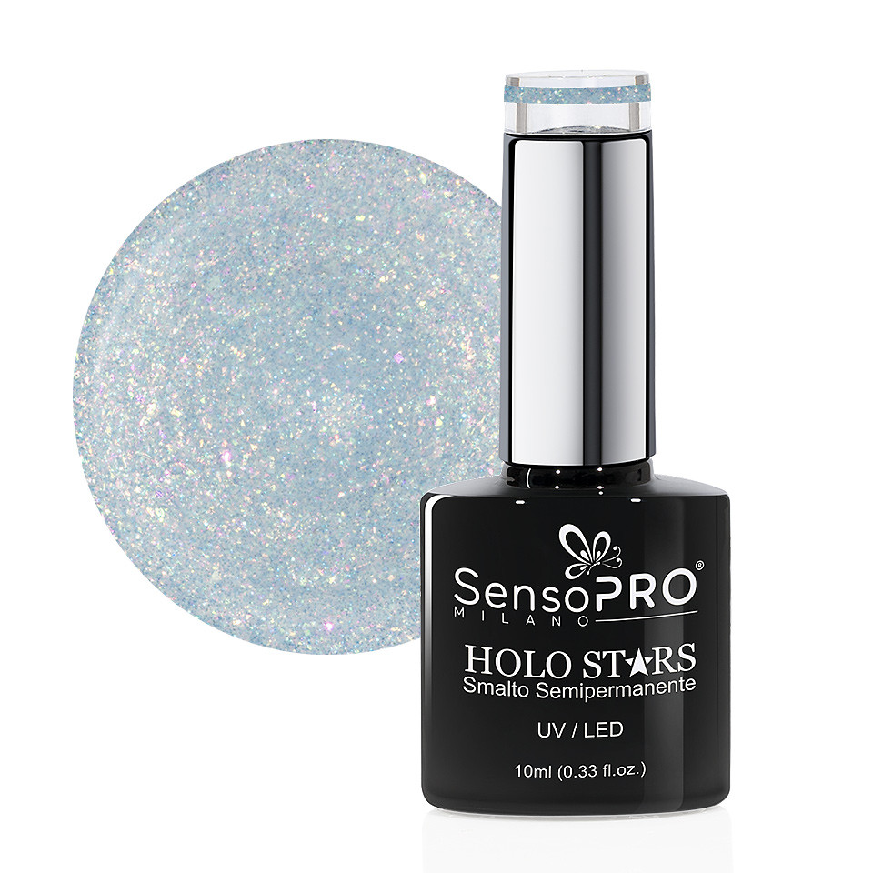 Oja Semipermanenta Holo Stars SensoPRO Milano 10ml, Shimmer Planet #20