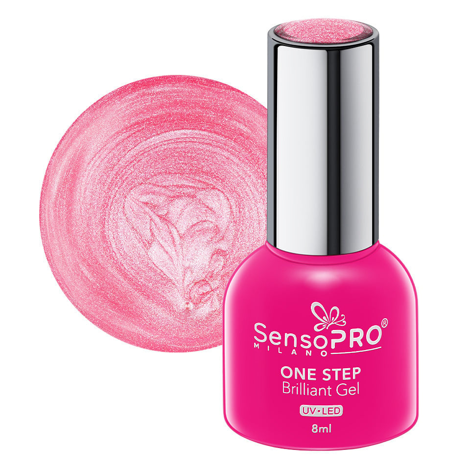 Oja Semipermanenta One Step Brilliant Gel SensoPRO Milano 8ml, Absolute Bliss #87