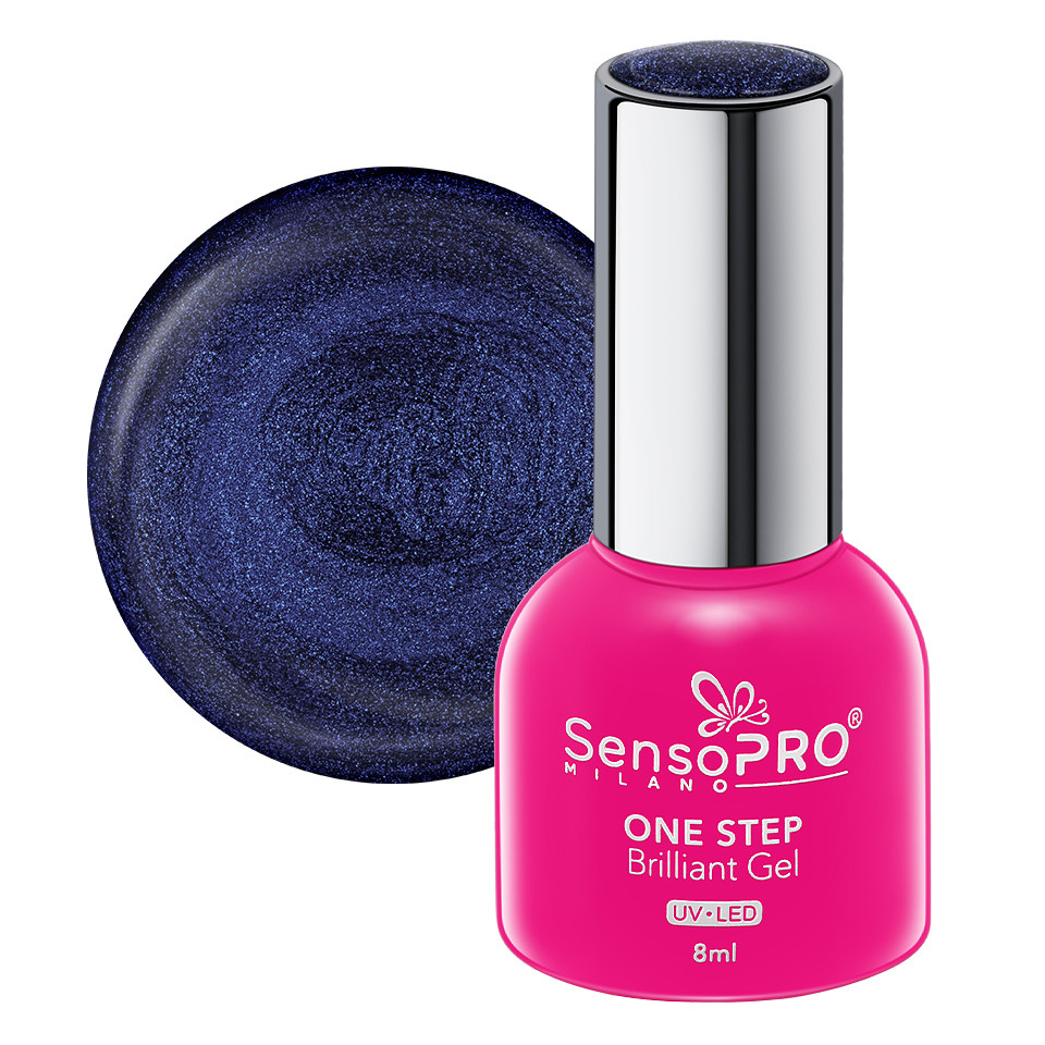 Oja Semipermanenta One Step Brilliant Gel SensoPRO Milano 8ml, Best Jeweles #89