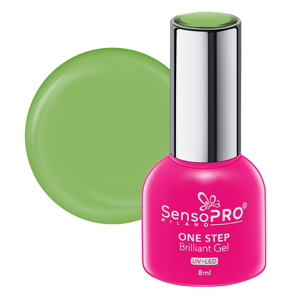 Oja Semipermanenta One Step Brilliant Gel SensoPRO Milano 8ml, Tropical Breeze #119