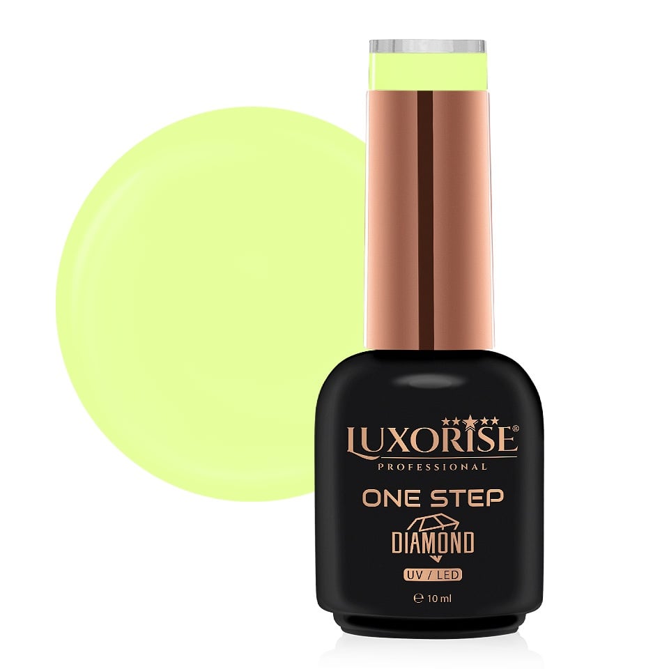 Oja Semipermanenta One Step Diamond Frozen Lemon 10ml, LUXORISE