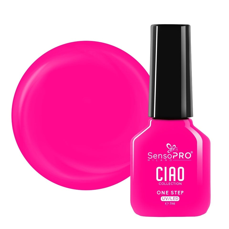 Oja Semipermanenta One Step SensoPRO Milano, CIAO Collection - Pink Popsicle 7ml