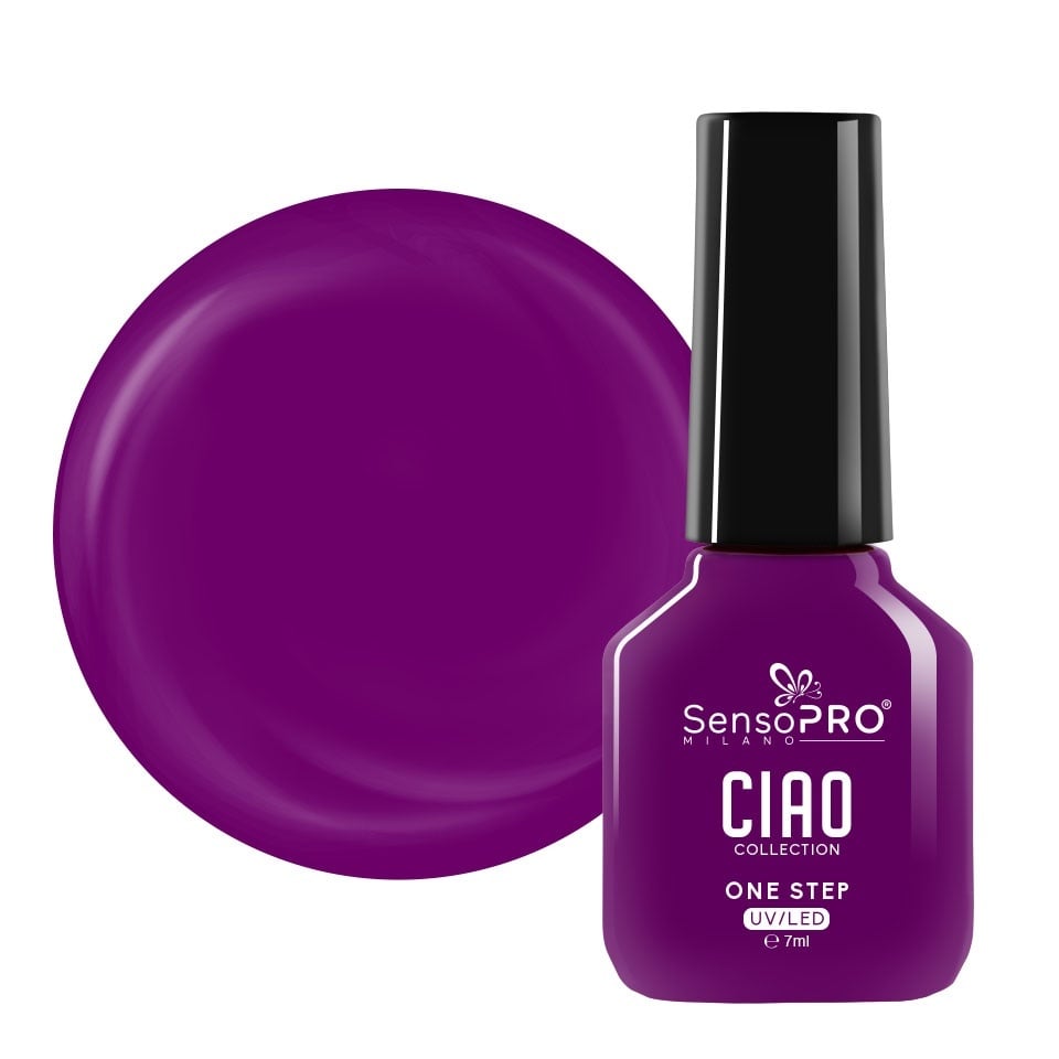 Oja Semipermanenta One Step SensoPRO Milano, CIAO Collection - Plum Taste 7ml