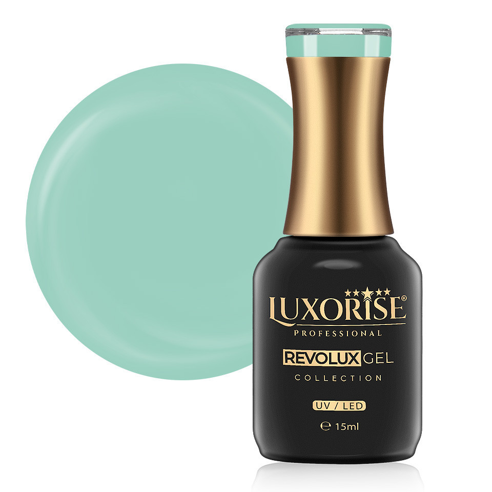 Oja Semipermanenta Revolux LUXORISE, Green Mist 15ml