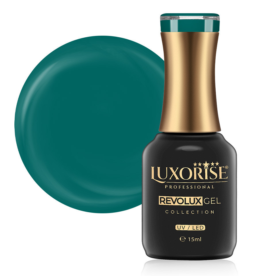 Oja Semipermanenta Revolux LUXORISE, Lure Green 15ml