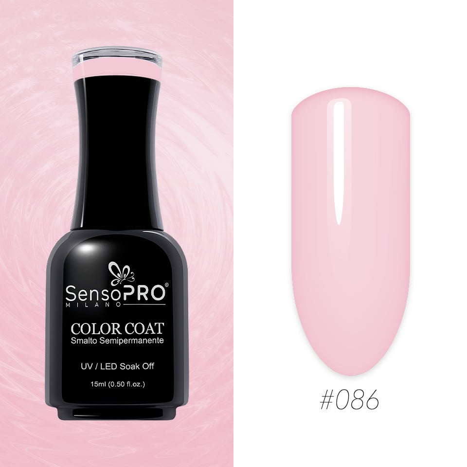 Oja Semipermanenta SensoPRO Milano 15ml, Lilac Kiss #086 - 1 | YEO