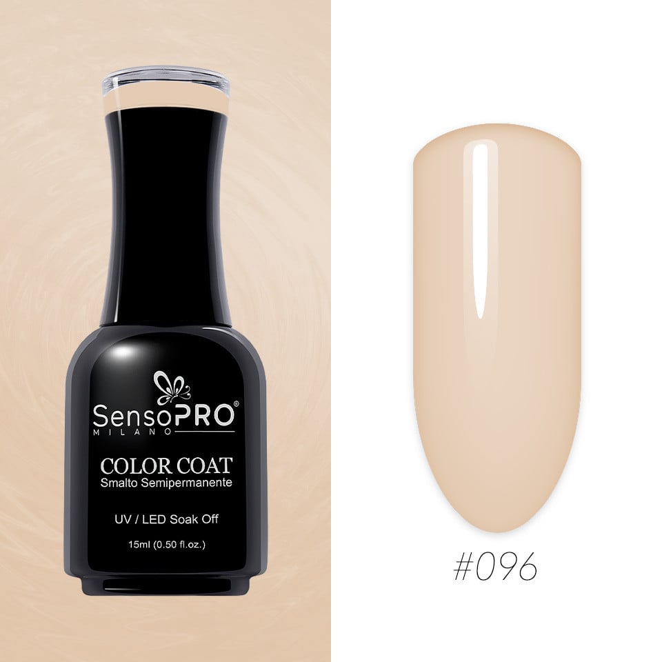 Oja Semipermanenta SensoPRO Milano 15ml, Real Nude #096 - 1 | YEO