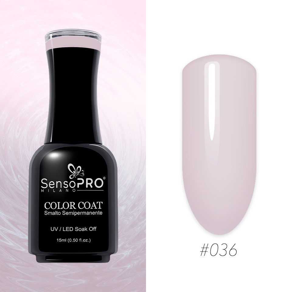 Oja Semipermanenta SensoPRO Milano 15ml, Sound of Roses #036 - 2 | YEO