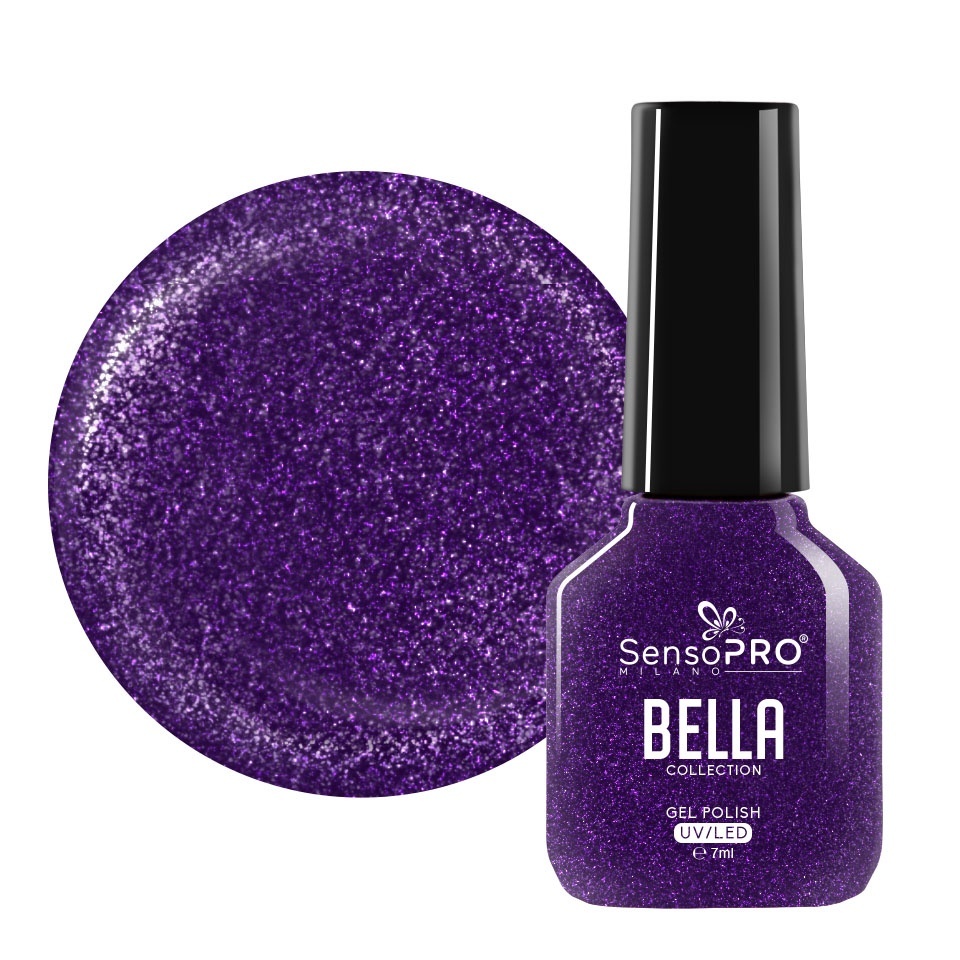 Oja Semipermanenta SensoPRO Milano, BELLA Collection - Indigo Shine, 7ml