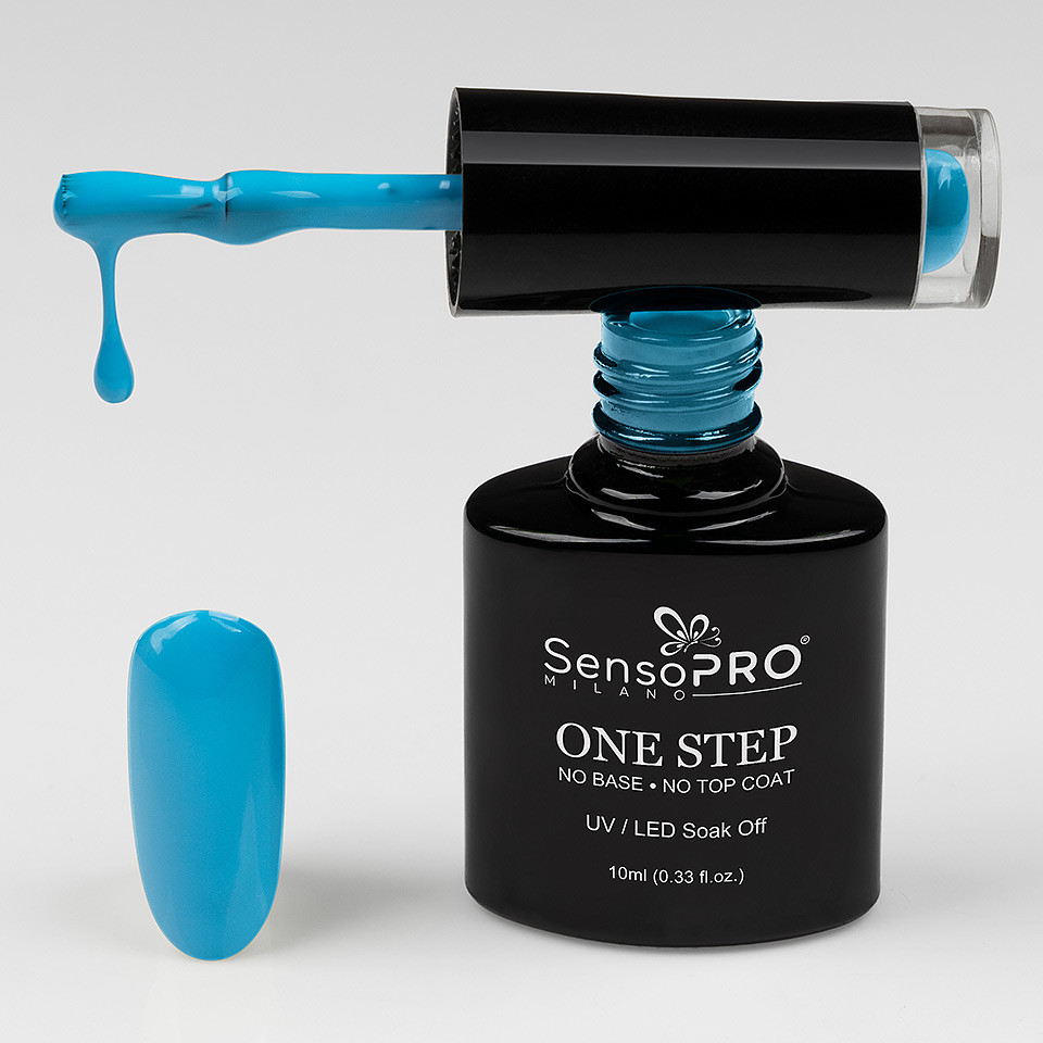 Oja Semipermanenta SensoPRO Milano One Step 10ml, Azure #061 - 2 | YEO