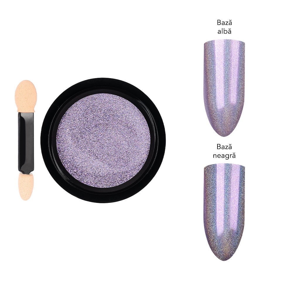 Pigment Unghii Laser LUXORISE, Violet Sparkle - 1 | YEO