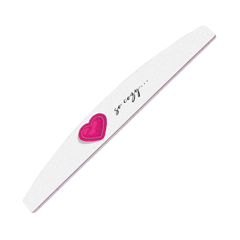 Pila Unghii Semiluna 100/180 SensoPRO Milano - Heart Style #06