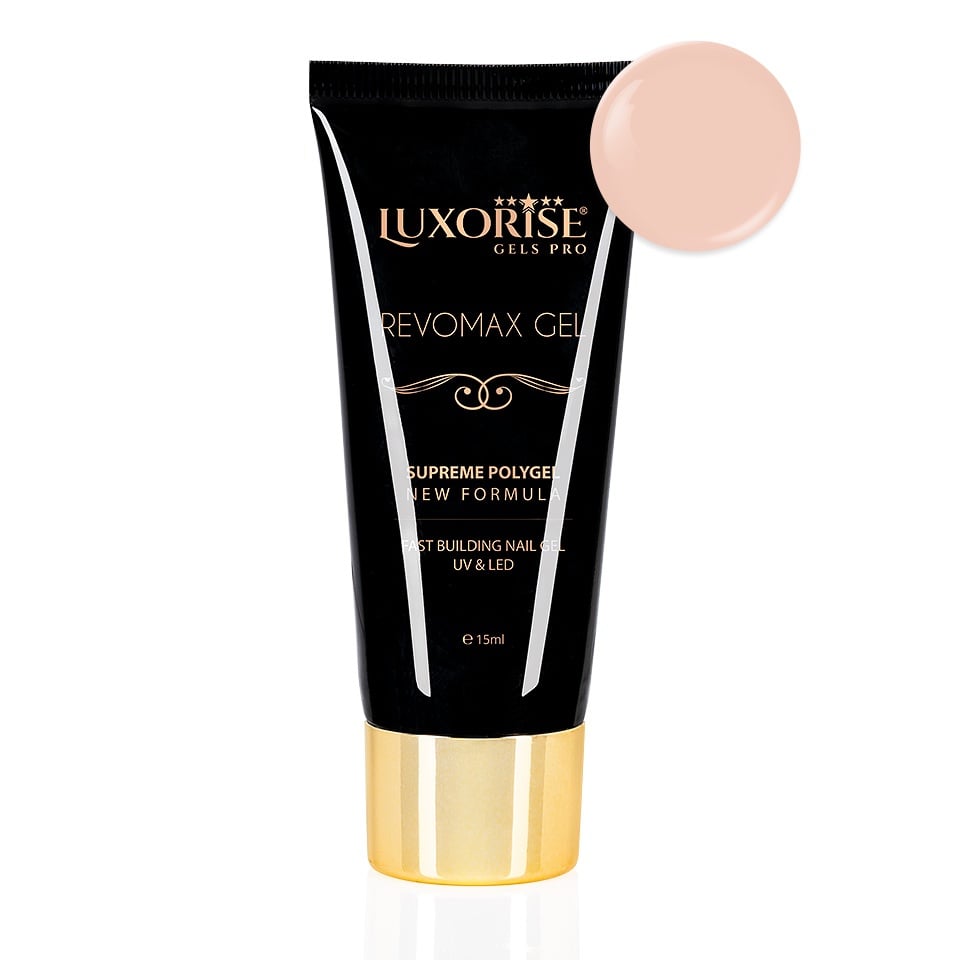 Polygel REVOMAX GEL LUXORISE Ivory Blush, 15g