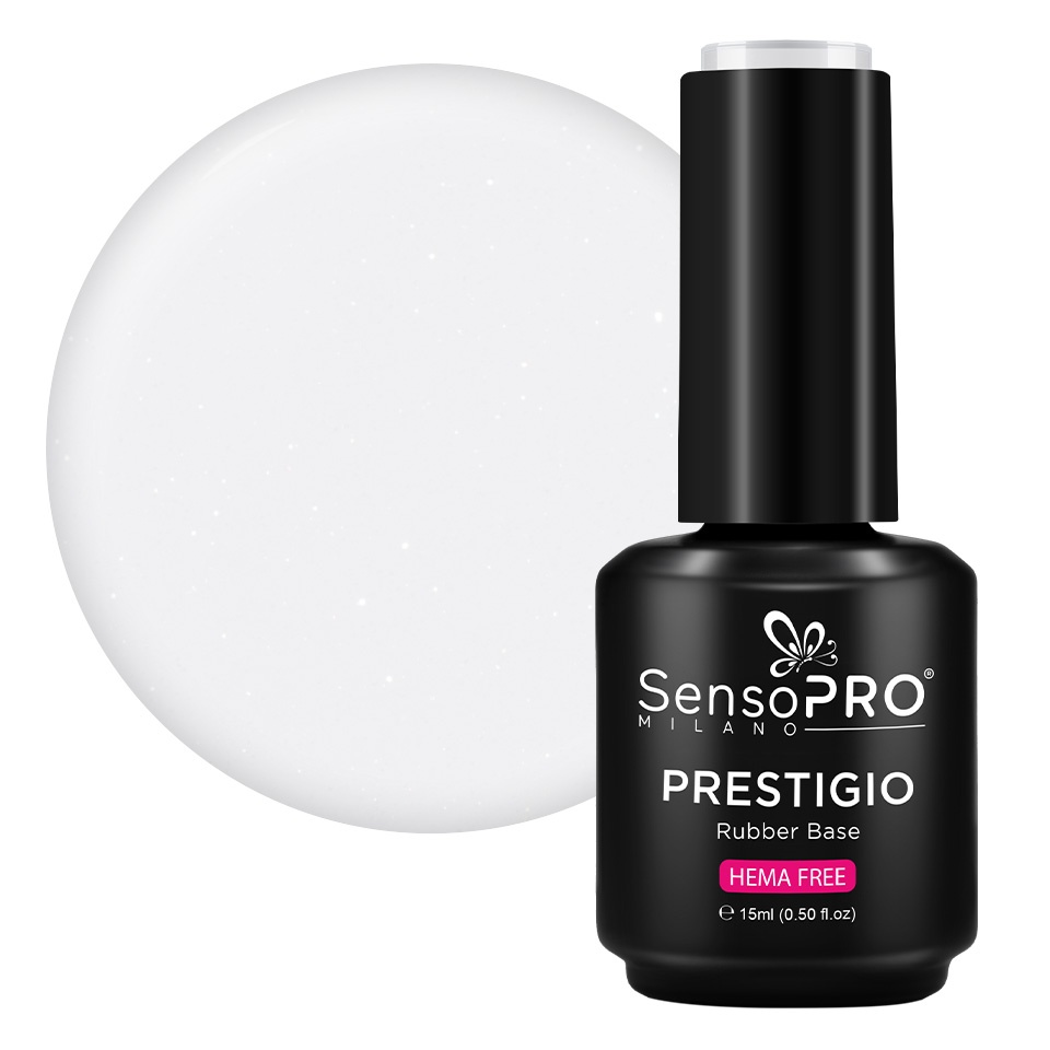Rubber Base PRESTIGIO SensoPRO Milano - Coconut Kiss 15ml