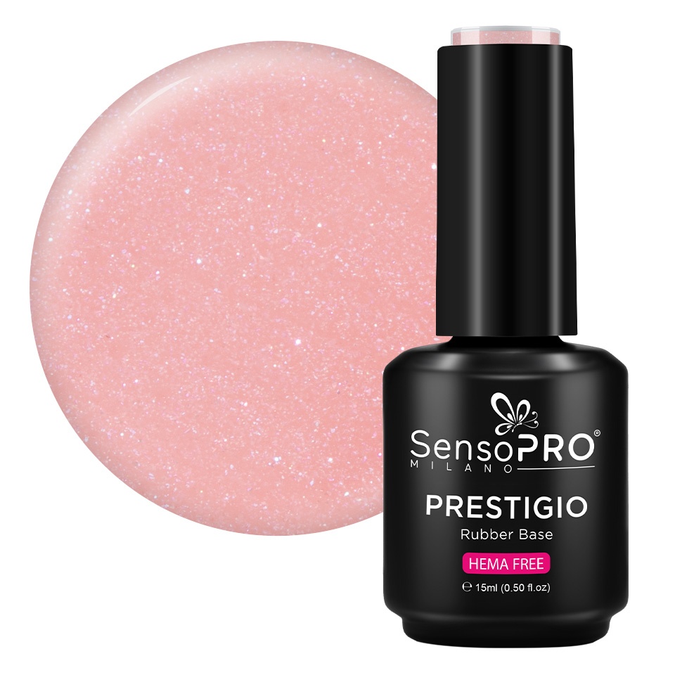 Rubber Base PRESTIGIO SensoPRO Milano - Tropical Sunset 15ml